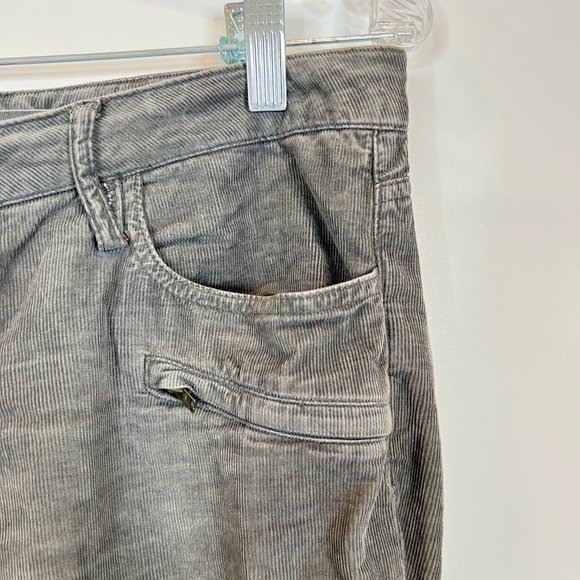 Etienne Marcel 29 Womens Ankle Zip Soft Corduroy Pants - Picture 4 of 14